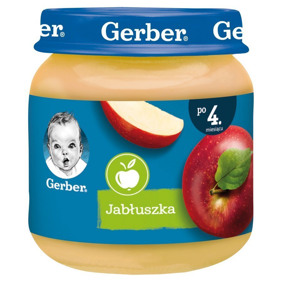Gerber Apple Dessert for Babies after 4 Months 125g