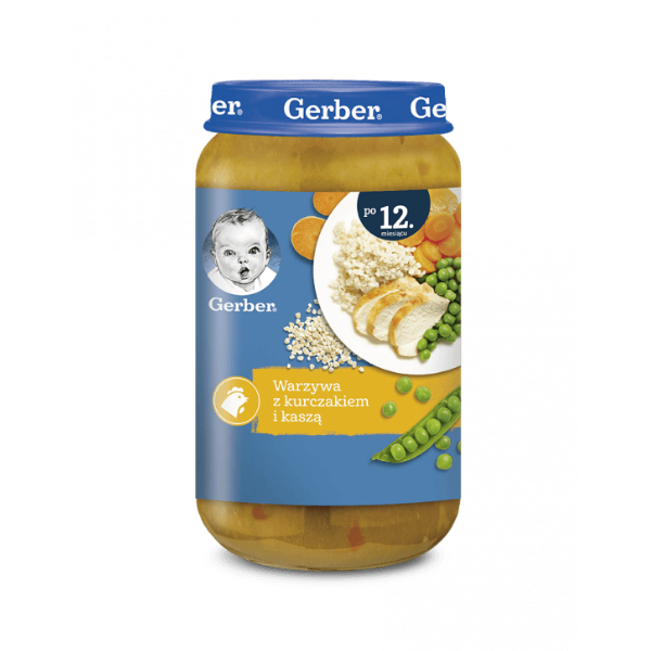 Gerber Vegetables with Chicken and Groats for Children after 12 Months 250g