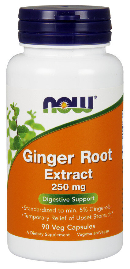 Ginger Root Extract, 250mg - 90 vcaps