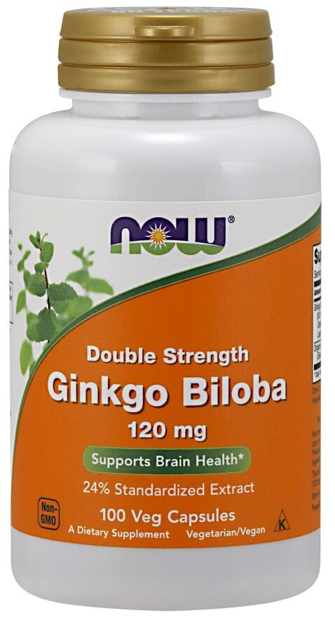 Ginkgo Biloba Double Strength, 120mg - 100 vcaps