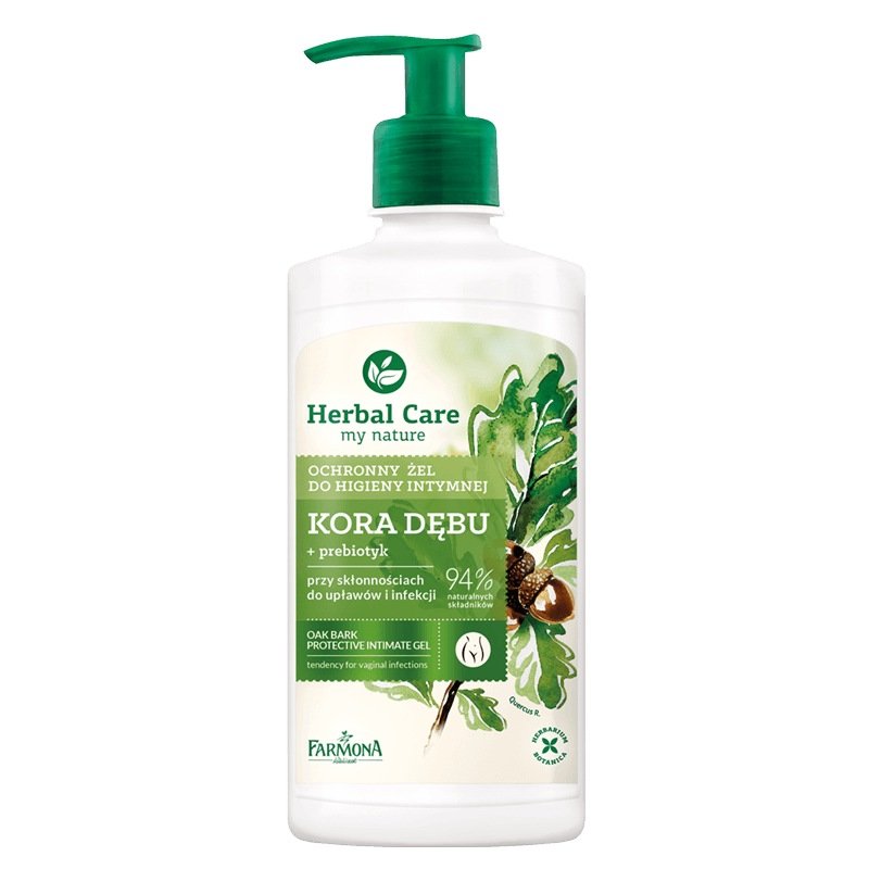 Herbal Care Protective Gel for Intimate Hygiene with Oak Bark 330ml