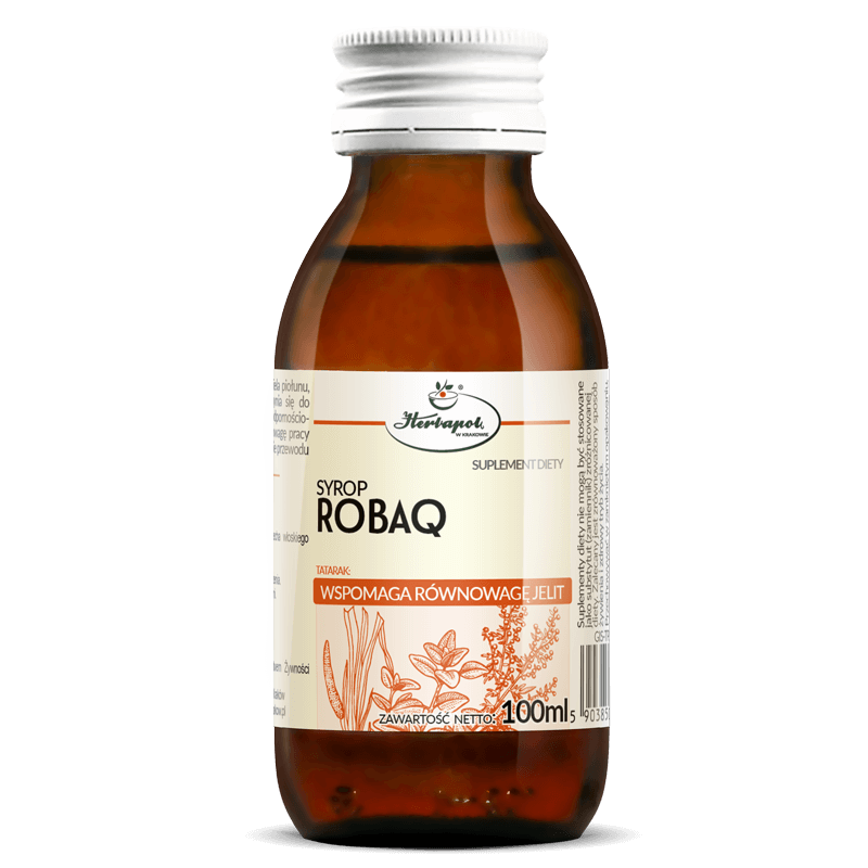 Herbapol Robaq Syrup Supports Intestinal Balance 100ml