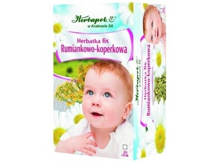 Herbapol Tea chamomile and fennel FIX 20 pcs