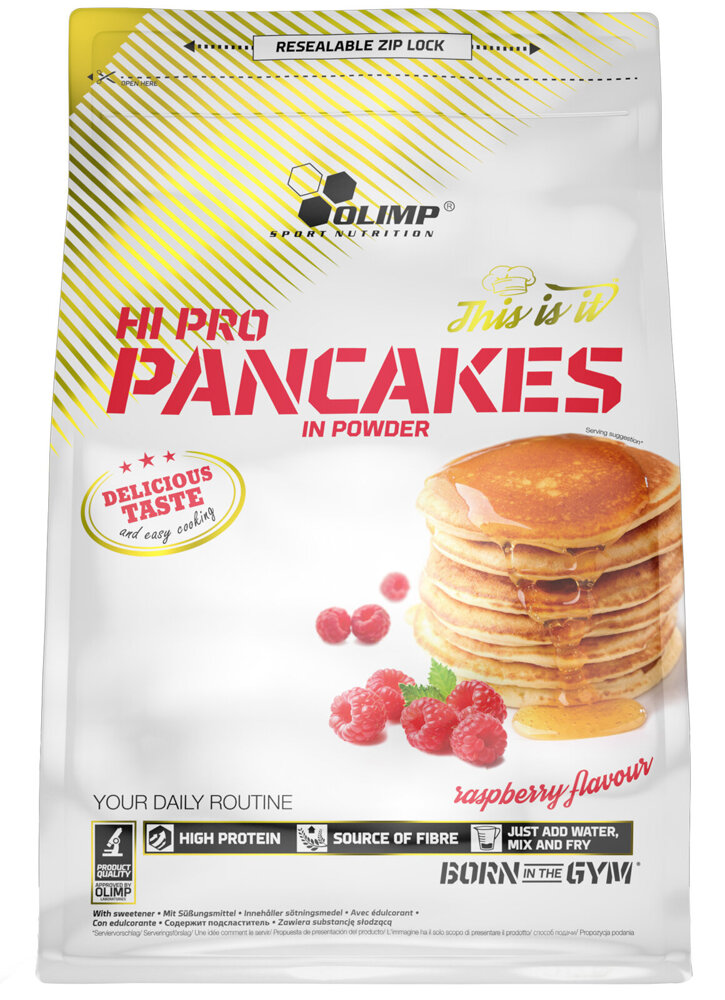 Hi Pro Pancakes, Raspberry - 900g