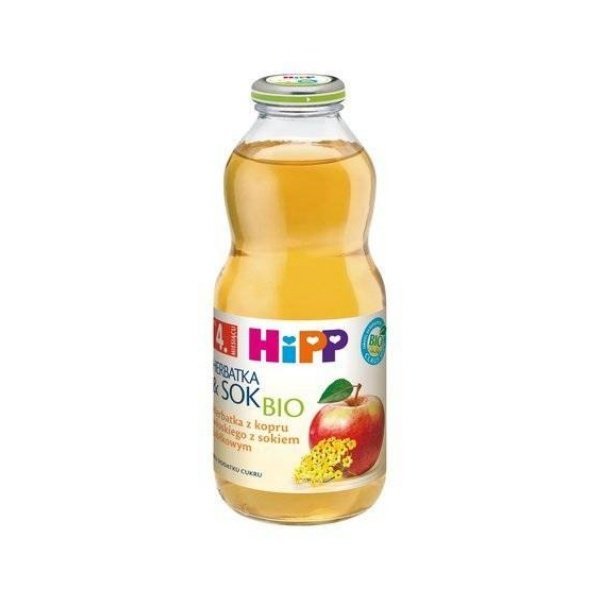 Hipp Bio Fennel Tea with Apple Juice for Babies after 4 Months 500ml