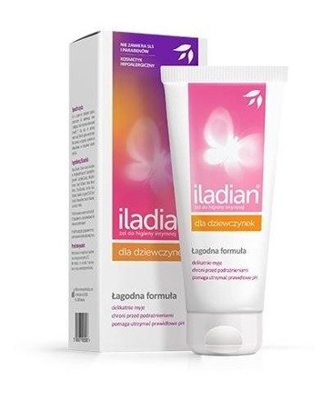 Iladian Intimate Hygiene Gel for Girls Over 3 Years Old for Daily Washing 150ml