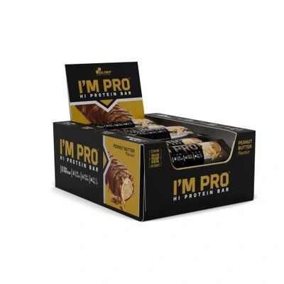 I'm Pro Protein Bar, Peanut Butter - 15 x 40g