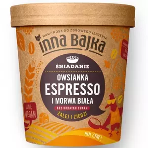 Inna Bajka Breakfast Oatmeal Espresso and White Mulberry without Sugar 70g