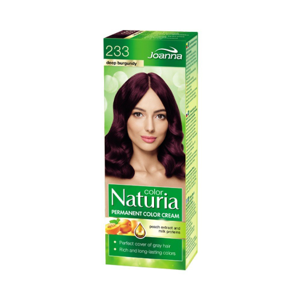 Joanna Naturia Color Hair Dye 233 Deep Burgundy 100ml