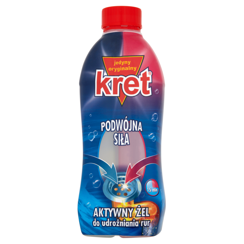 KRET Gel for unblocking the PIPES, active - double power of 700ml