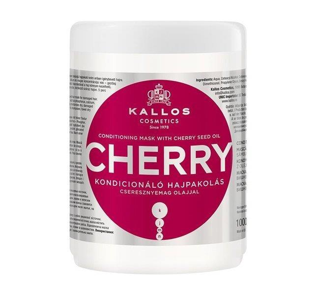 Kallos Conditioning Mask with Cherry Seed Oil for Very Damaged Hair 1000ml