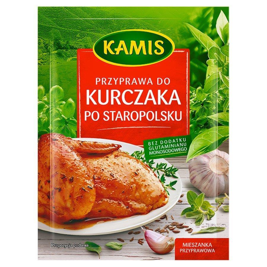 Kamis Chicken Spice in Old Polish Style Spice Mixture for Meat and Sauces 25g