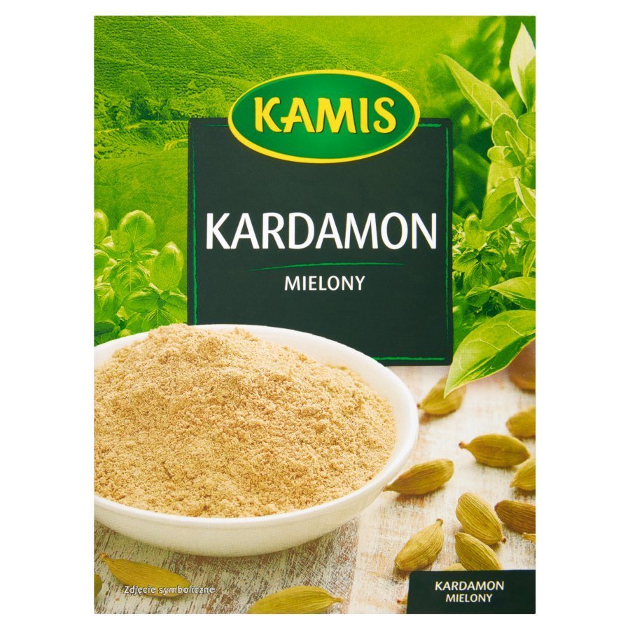 Kamis Ground Cardamom for Sweet Dishes Desserts and Fruits 10g