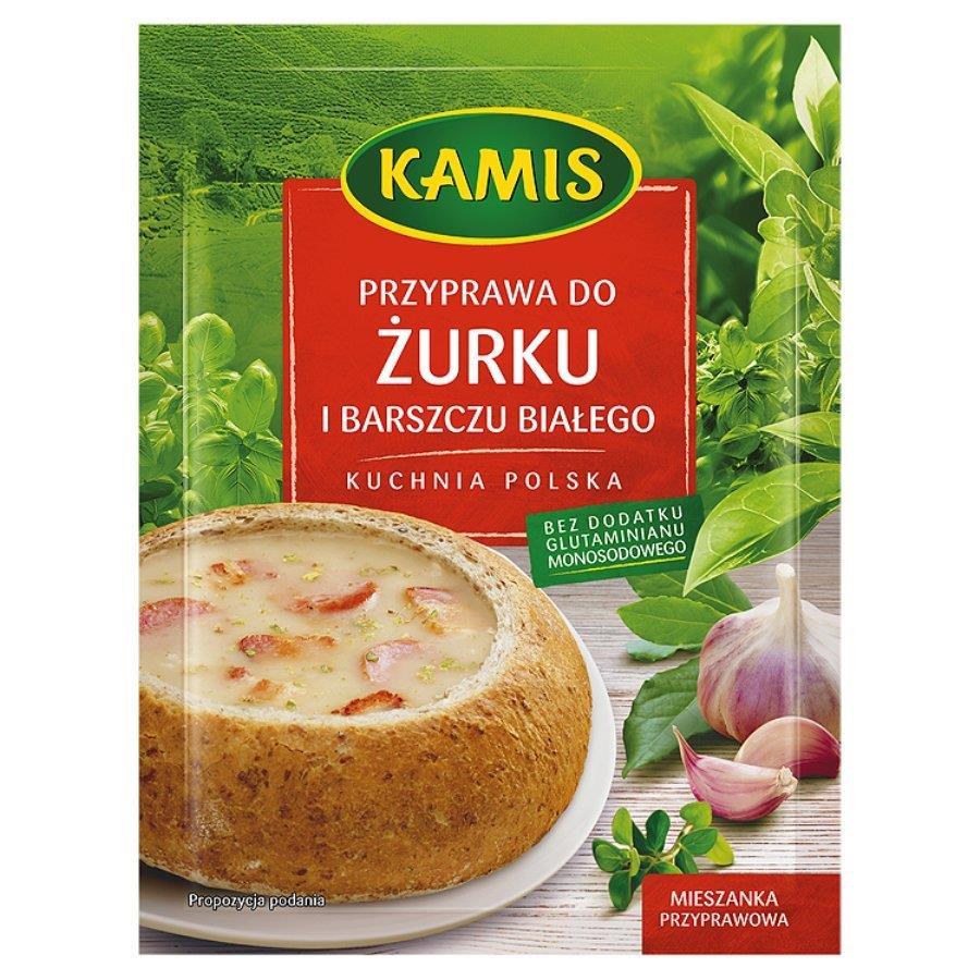 Kamis Polish Cuisine Seasoning for White Borscht Spice Mix 25g
