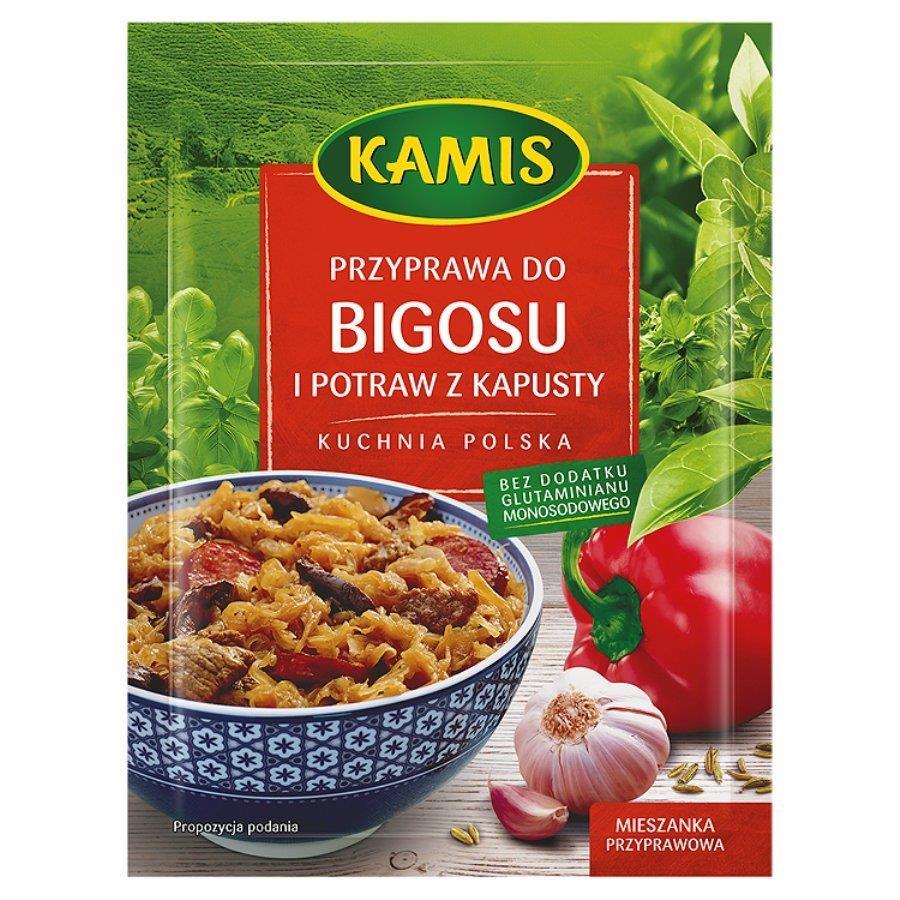 Kamis Polish Cuisine Spice Mix for Cabbage Stew and Cabbage Dishes 20g