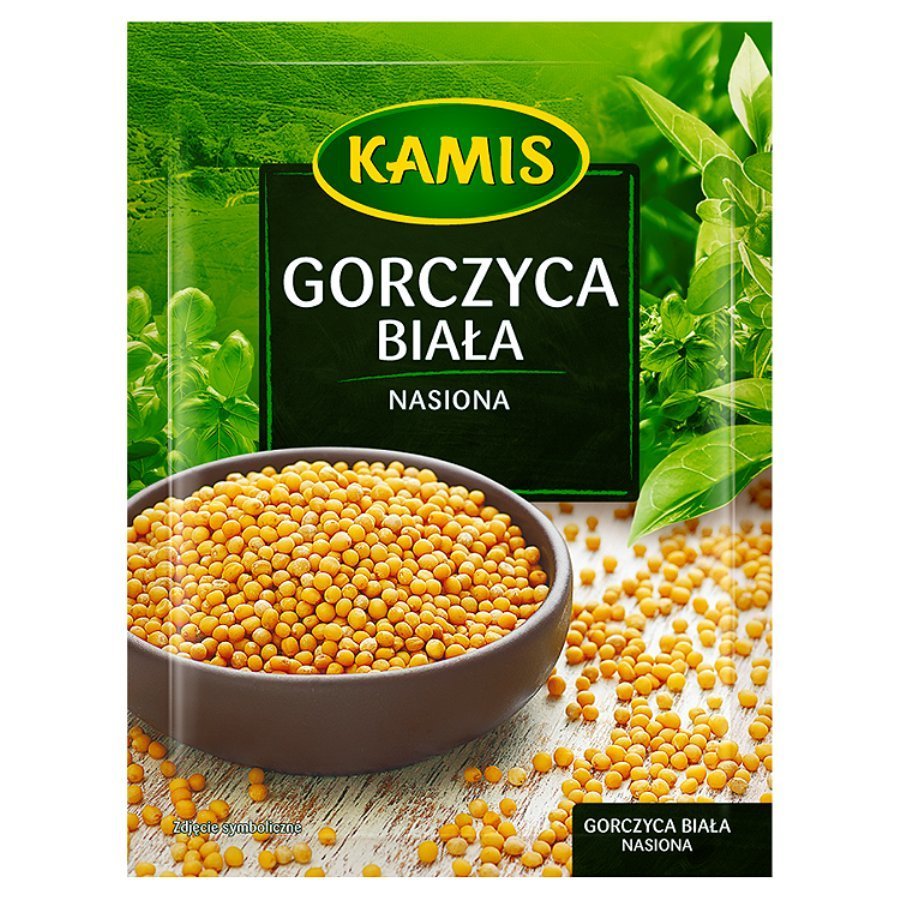 Kamis White Mustard Seeds for Taste and Aroma to Dishes 30g