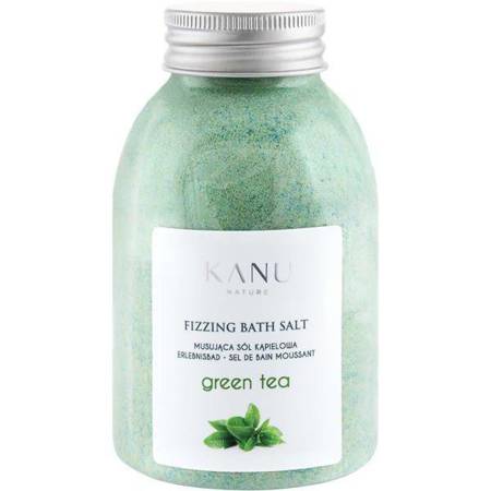 Kanu Nature Fizzing Refreshing Bath Salt with Aromatic Green Tea Scent 250g