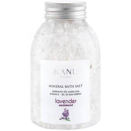 Kanu Nature Regenerating Mineral Bath Salt with Lavender and Sandalwood Fragrance 350g 