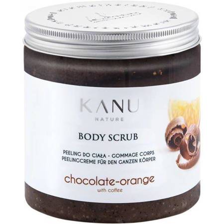 Kanu Nature Stimulating Firming Body Scrub with Chocolate Orange and Coffee Scent 350g