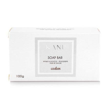 Kanu Nature Vegan Natural Moisturizing Soap with Cedar Fragnance 100g 