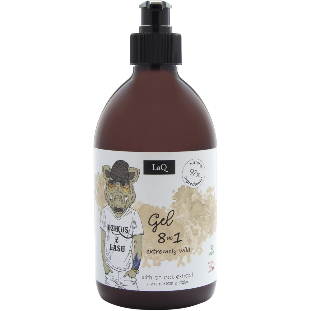 LaQ Extremely Wild Shower Gel 8in1 Boar from Forest 300ml