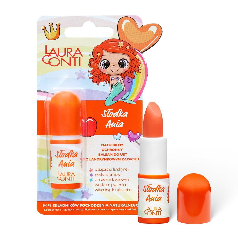 Laura Conti Ania Natural Protective Kids Lip Balm with Fruit Aroma 3.8g