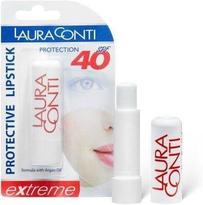 Laura Conti Protective Lipstick with 40 SPF and Argan Oil Formula 4,8g