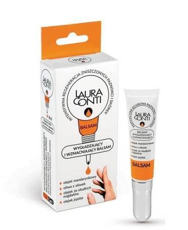 Laura Conti Smoothing and Strengthening Tangerine Nail and Cuticles Balm 8ml