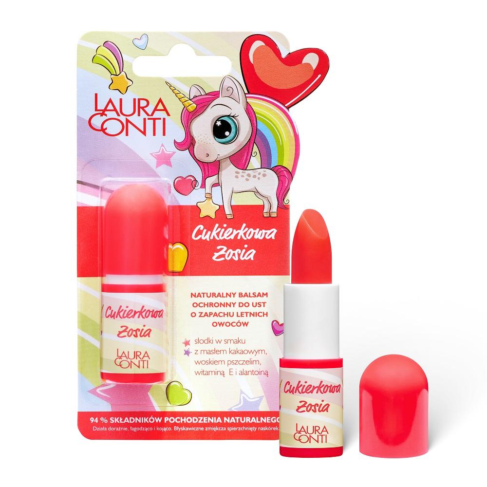 Laura Conti Zosia Natural Protective Kids Lip Balm with Summer Fruits Aroma 3.8g