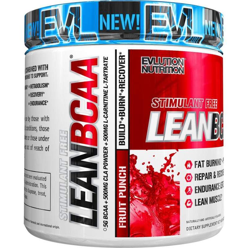 Lean BCAA - Stimulant Free, Fruit Punch - 237g