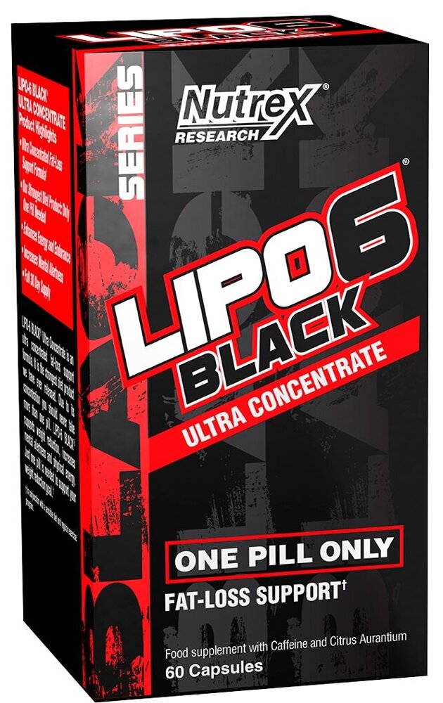 Lipo-6 Black Ultra Concentrate - 60 caps