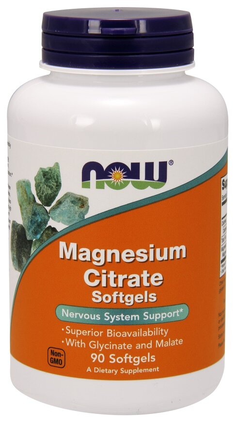 Magnesium Citrate Softgels - 90 softgels