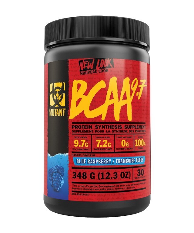 Mutant BCAA 9.7, Blue Raspberry - 348g