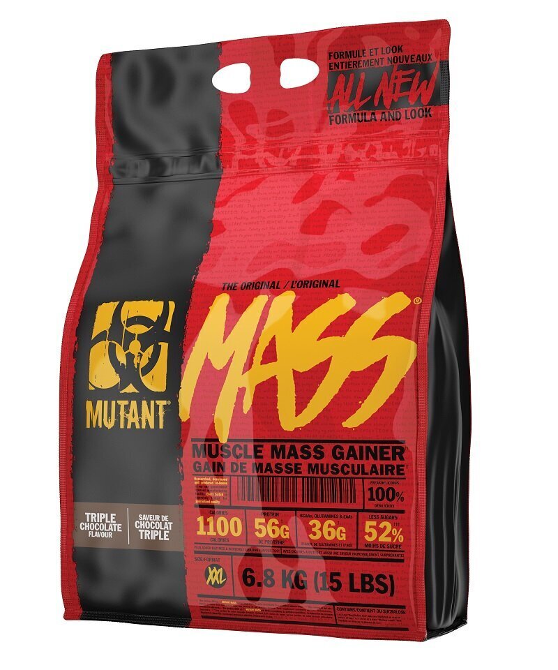 Mutant Mass Triple Carbohydrate-Protein Supplement Chocolate 6800g