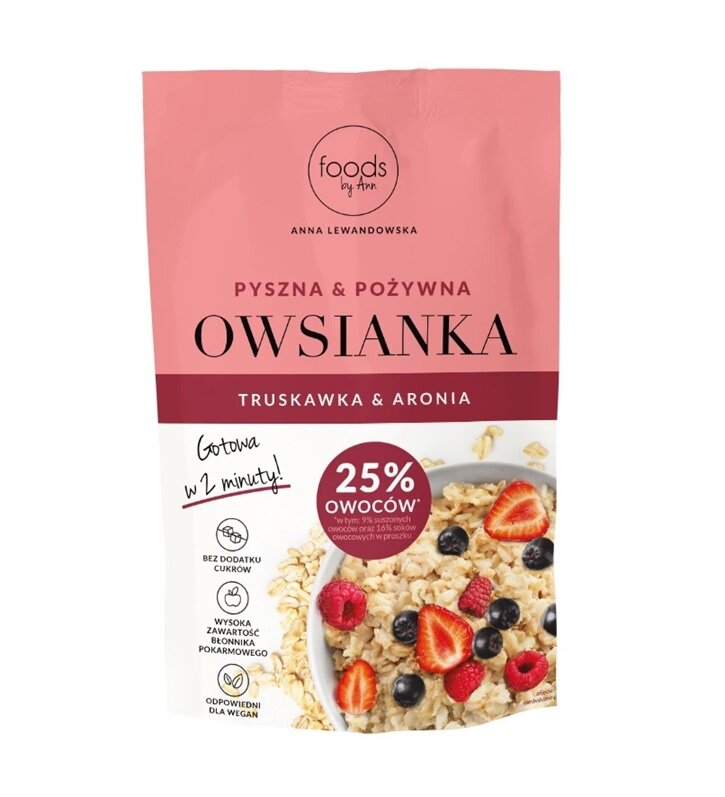 Oatmeal, Strawberry & Chokeberry - 50g