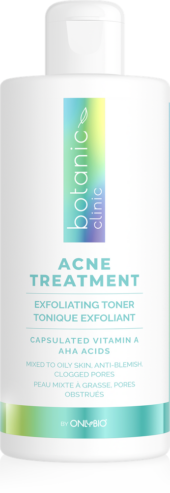 OnlyBio Botanic Clinic Acne Treatment Exfoliating Tonic for Skin with Imperfections 300ml