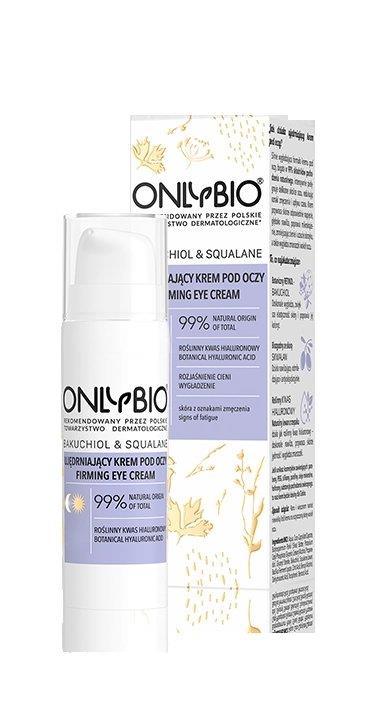 OnlyBio Firming Eye Cream with Bakuchiol and Squalane for Skin with Signs of Fatigue 15ml