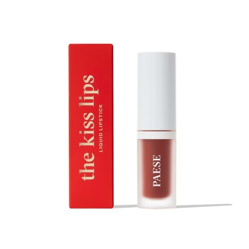 Paese The Kiss Liquid Lipstick No. 04 Rusty Red 3.4ml