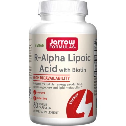 R-Alpha Lipoic Acid with Biotin - 60 vcaps