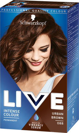 Schwarzkopf Live Intense Hair Colour Urban Brown 88