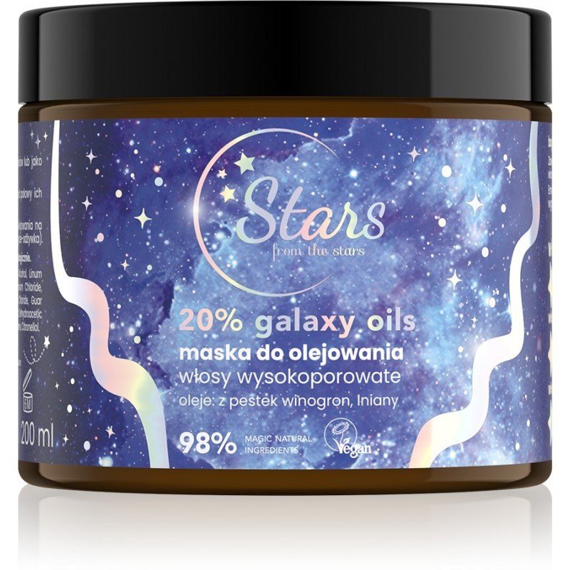 Stars from the Stars Galaxy Oils Oil Mask for High Porosity Hair Vegan 200ml