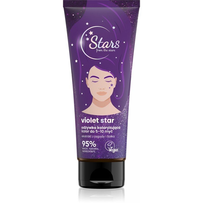 Stars from the Stars Violet Star Coloring Conditioner Violet Shade 50ml
