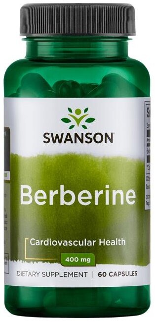 Swanson Berberine 400mg 60 Capsules