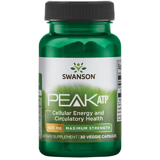 Swanson Peak ATP Maximum Strength 30 Vcapsules