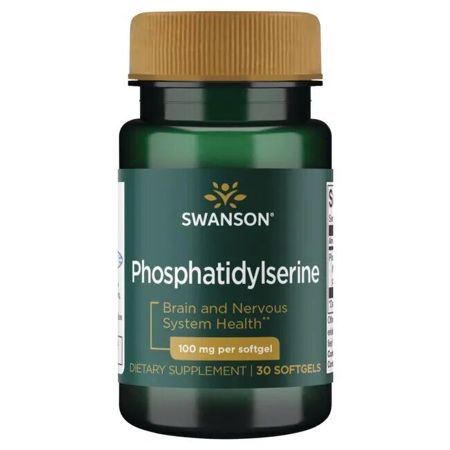 Swanson Phosphatidylserine 100mg 30 Softgels