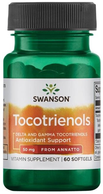 Tocotrienols, 50mg - 60 softgels