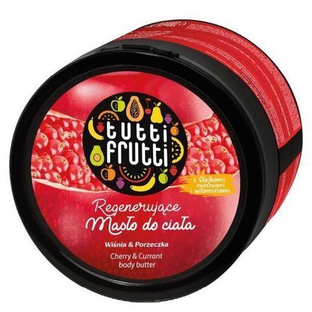 Tutti Frutti Regenerating Cherry and Currant Body Butter with Vitamins 200ml