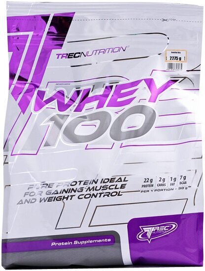 Whey 100 (Bag), Vanilla - 2275g