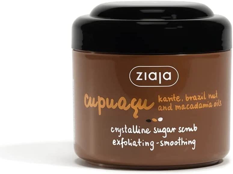 Ziaja Cupuacu Crystal Exfoliating and Smoothing Sugar Scrub for All Skin Types 200ml