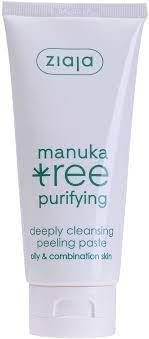 Ziaja Manuka Tree Deeply Cleansing Cream Against Blackheads for Combination and Oily Skin 75ml
